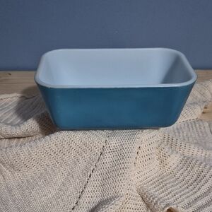 Vintage Blue Pyrex Fridgie # 502b